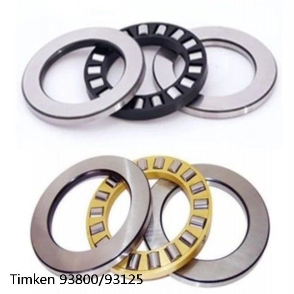 93800/93125 Timken Tapered Roller Bearings #1 small image