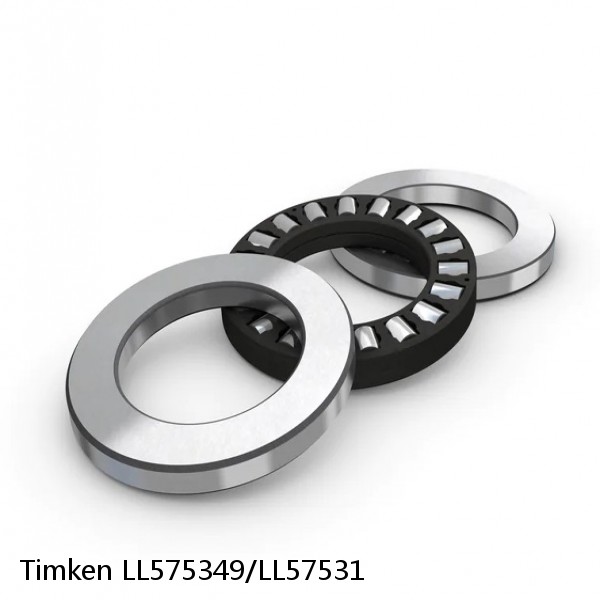LL575349/LL57531 Timken Tapered Roller Bearings #1 image